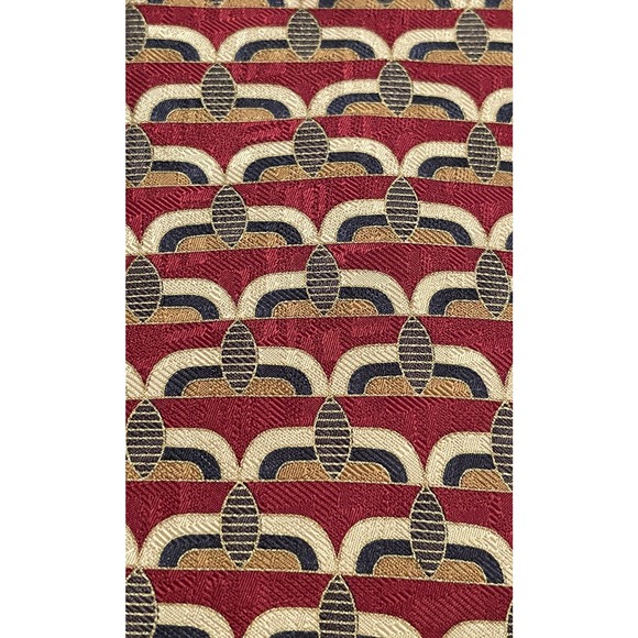 Land’s End Direct Merchants, Hand Sewn, 100% Silk, Men’s Meck Tie, Made In Usa - Picture 9 of 9